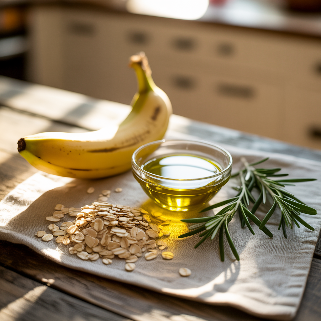 DIY face mask for dry skin